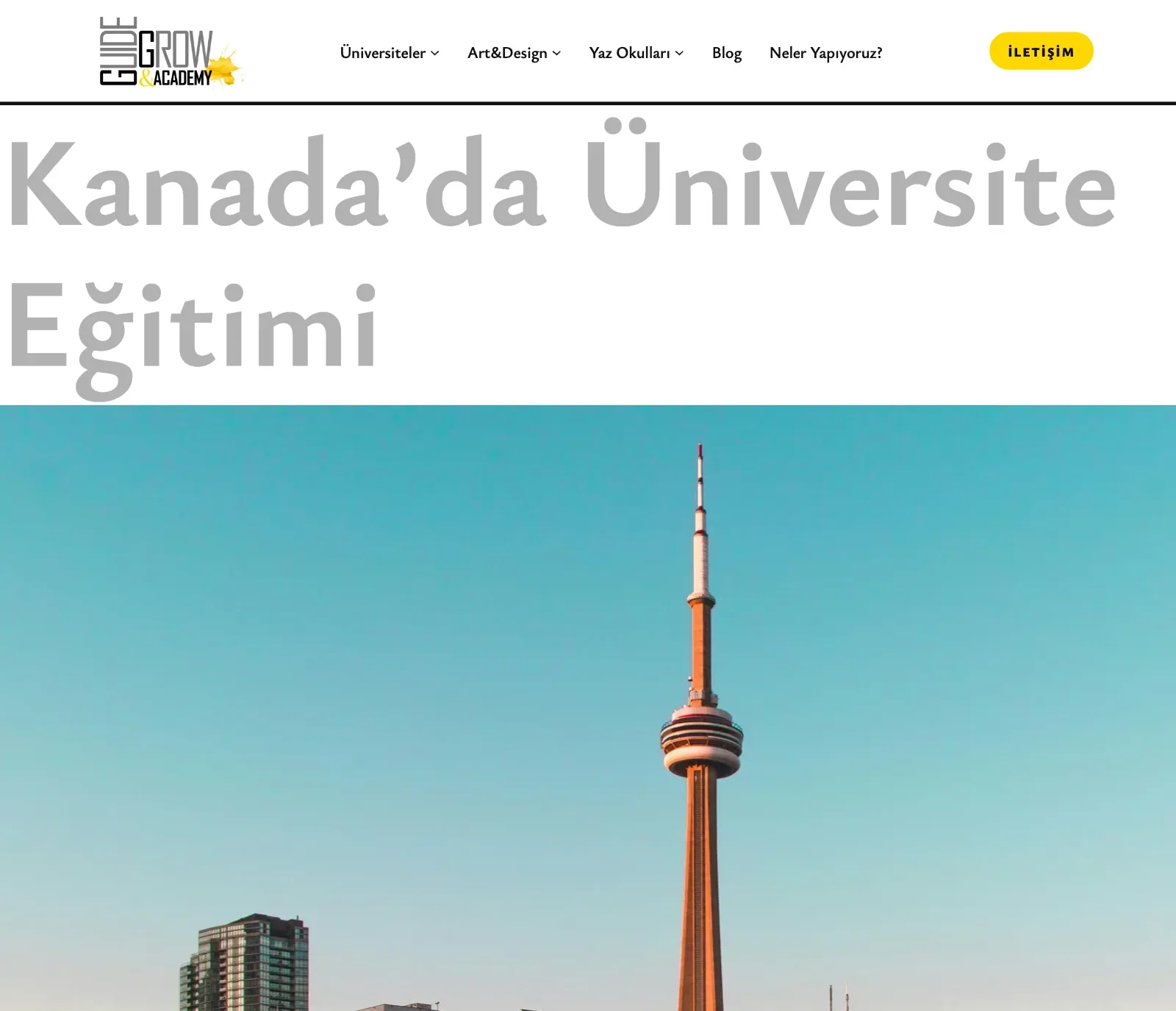 Guide & Grow Academy: Kanada’da Üniversite Eğitimi