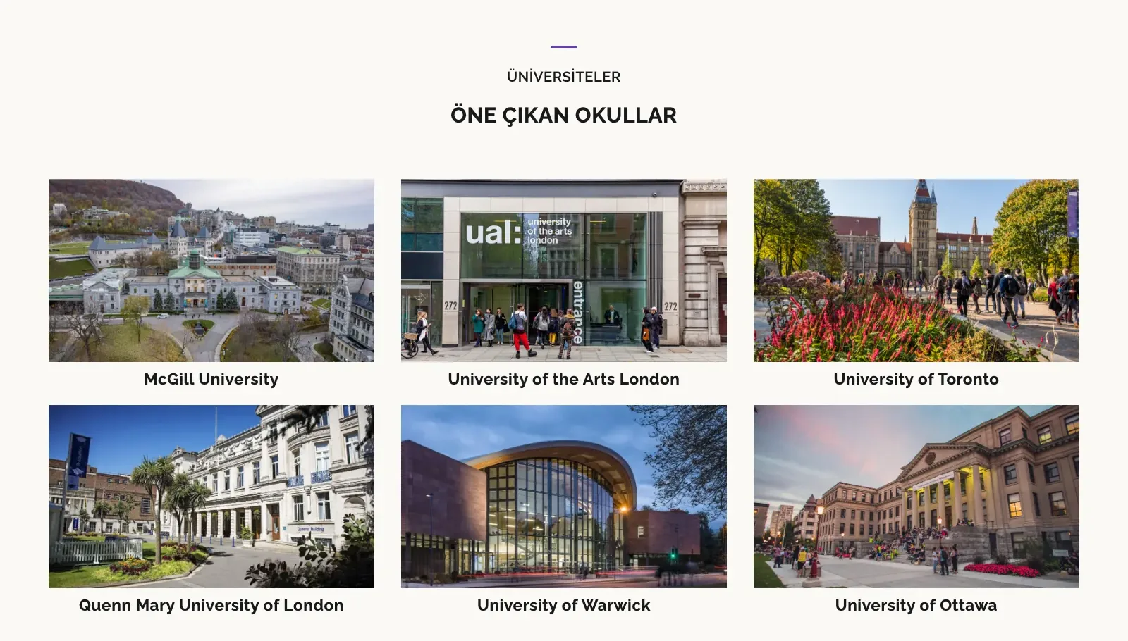 Mor Academia anasayfası: Öne çıkan okullar