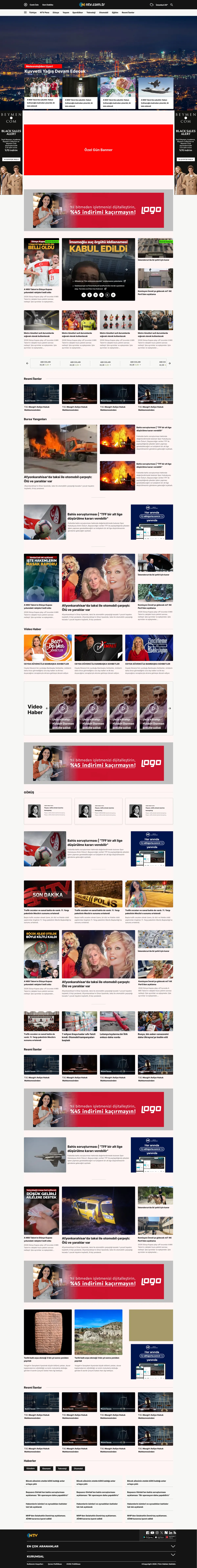 NTV web sitesi