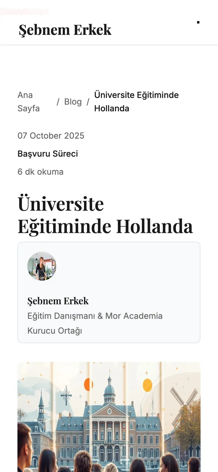 Şebnem Erkek mobil: Blog yazısı